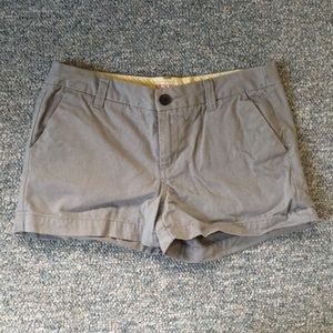 Merona Gray Cotton Shorts (Size 2)